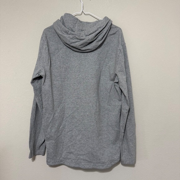 Nike Gray Lightweight Hoodie Women's Large Loungewear Activewear - Picture 3 of 6